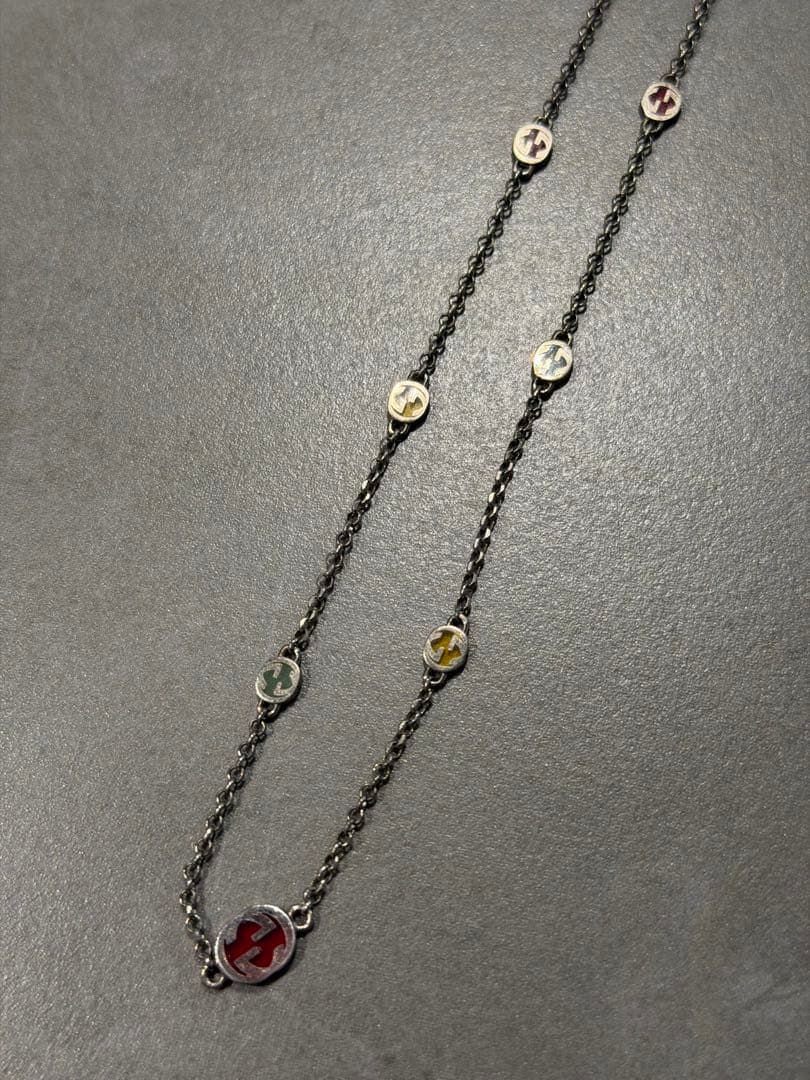 GUCCI グッチ インターロッキングG シルバー ネックレス ネックレス