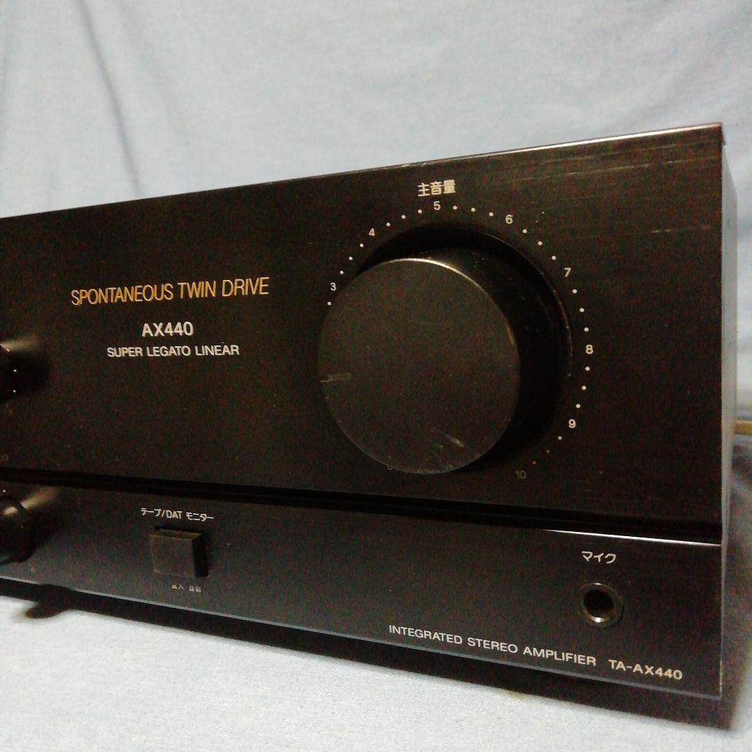 SONY　TA-AX440 アンプ　ブラック調