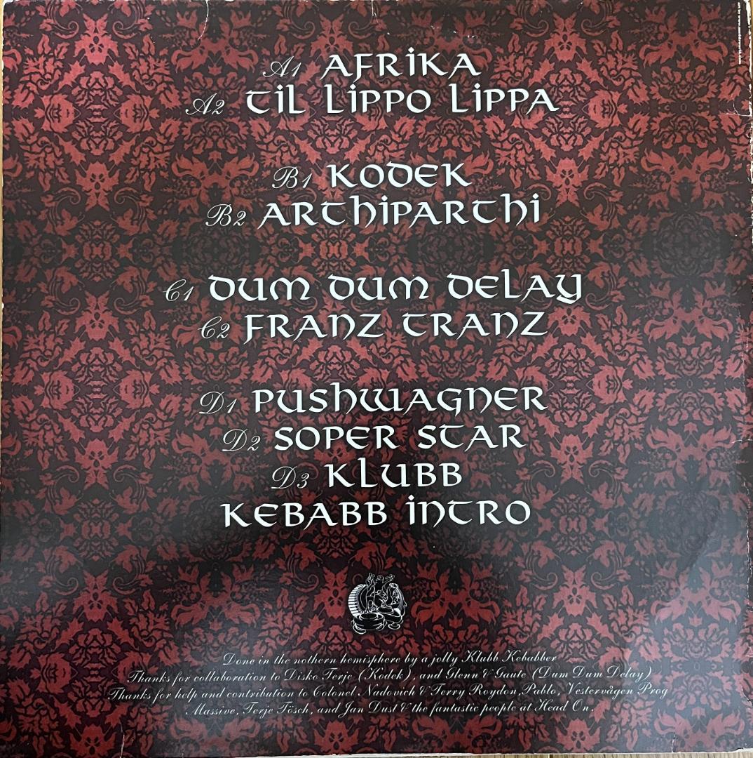 2LP Rune Lindbæk – Klubb Kebabb