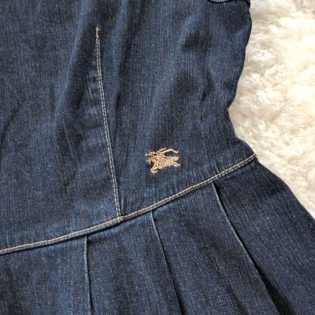 Burberry　バーバリー　ノバチェック　デニムワンピース　38