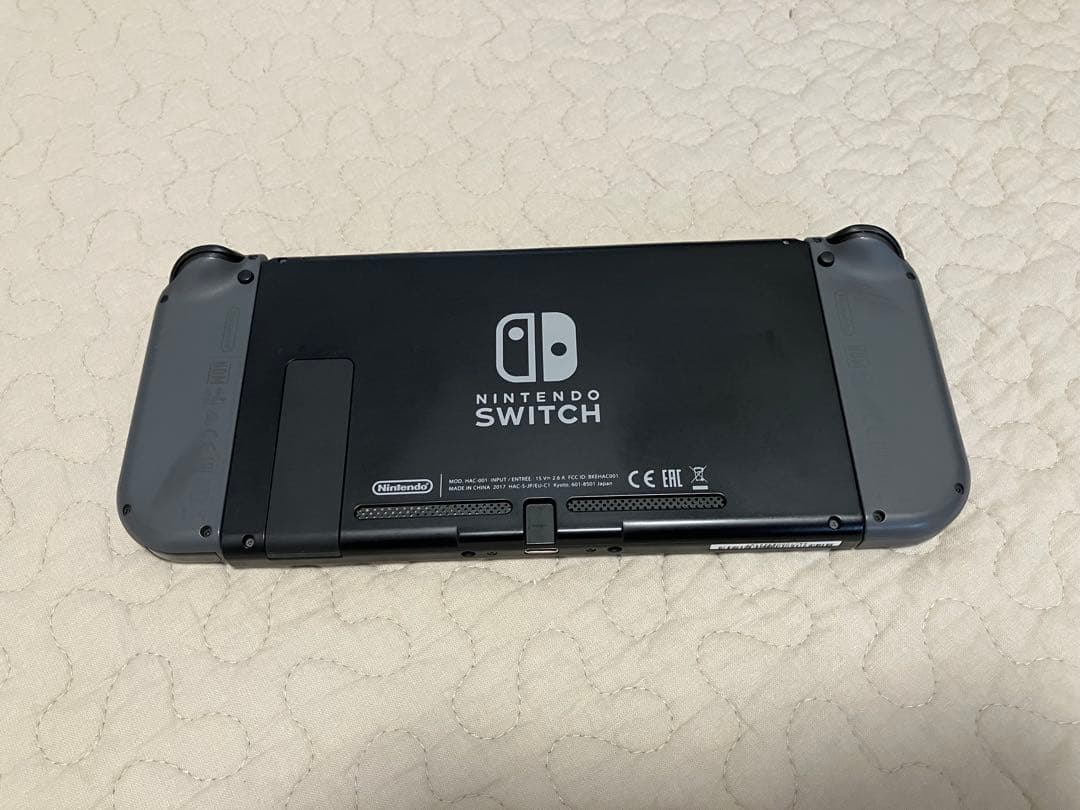 Nintendo Switchグレー　箱・ケース・SDカード付き