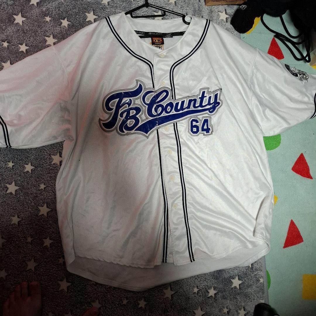 F.B. County ベースボールシャツ ホワイト