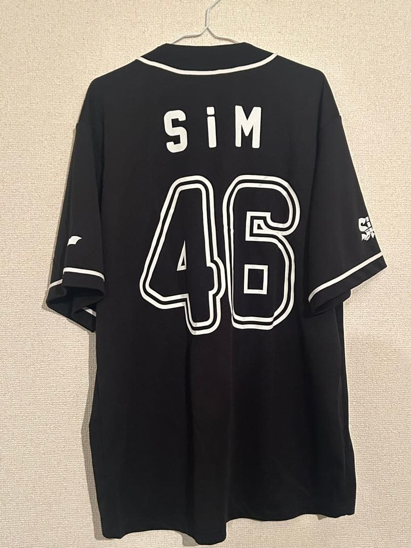 【SiM】 ベースボールシャツ XLサイズ