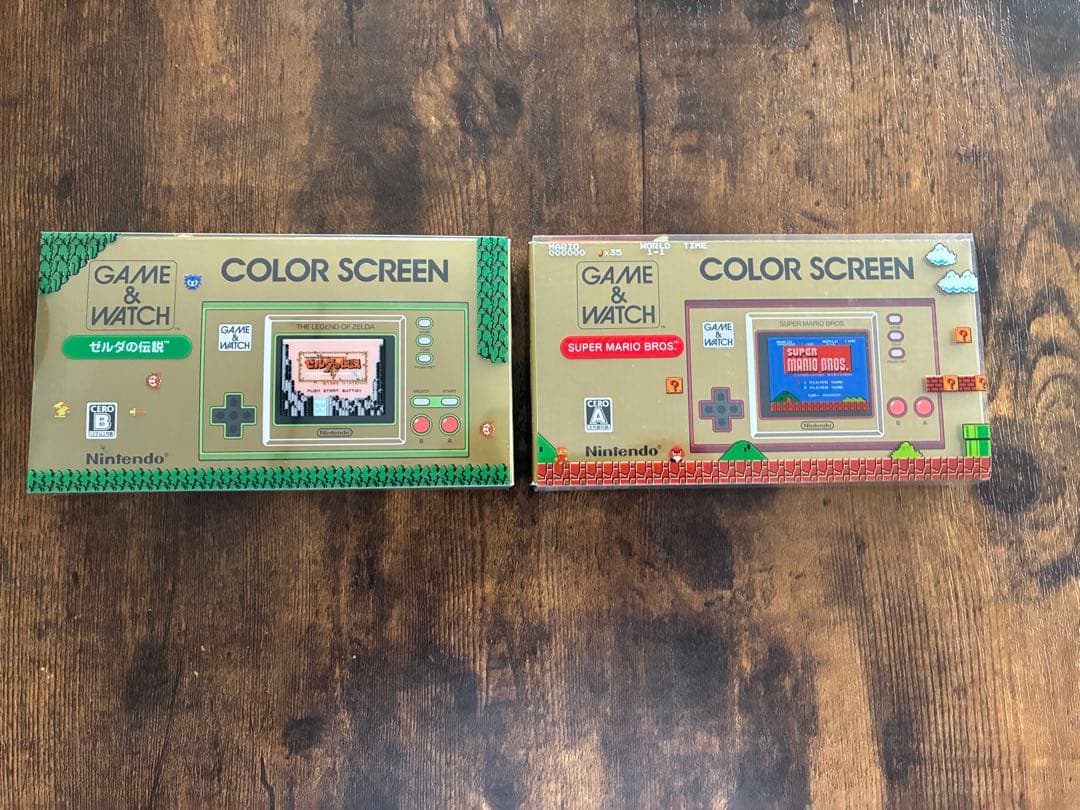 ゲーム&ウオッチ スーパーマリオブラザーズ ゼルダの伝説