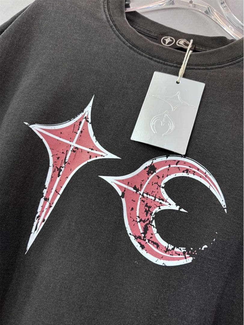 THUG CLUB サグクラブ Tシャツ サイズ1 ブラック ロゴ 半袖