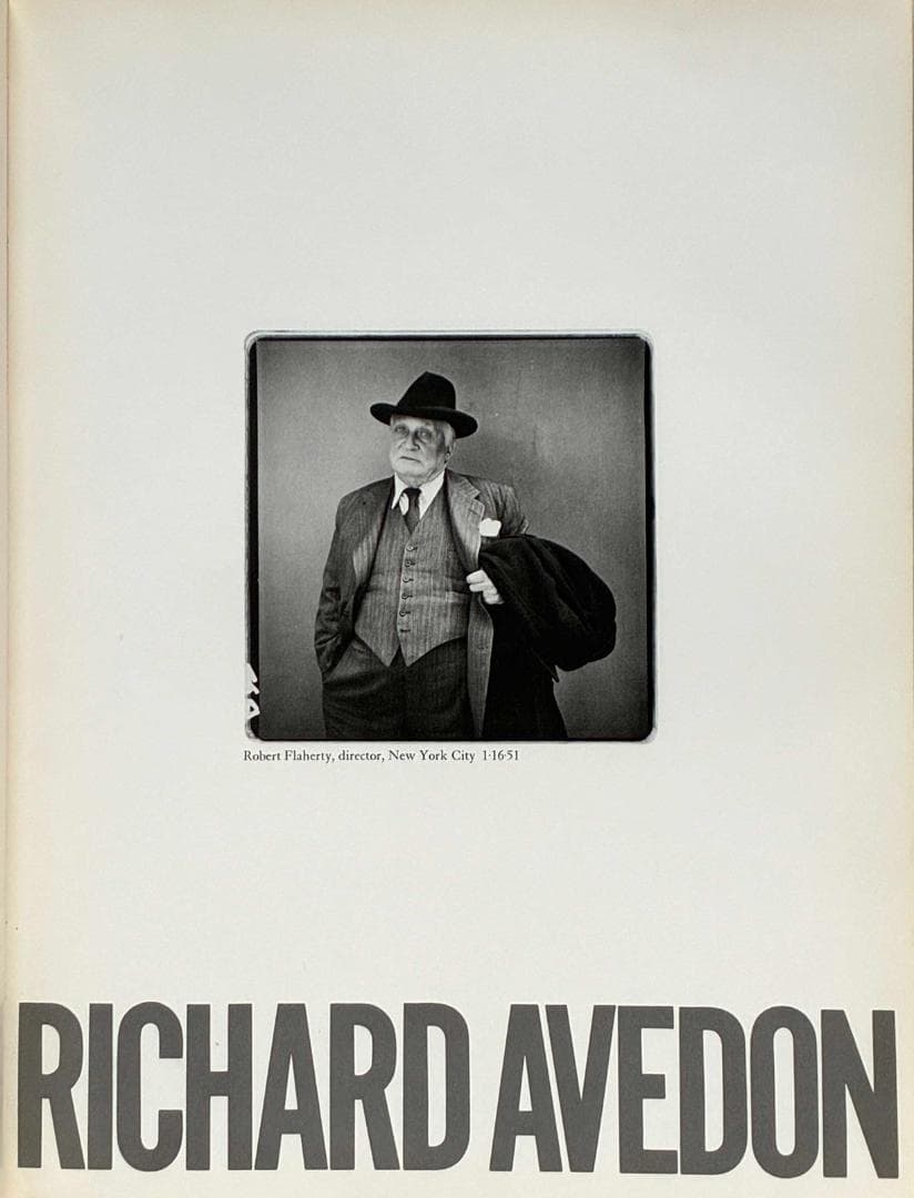 Richard Avedon写真集「PORTRAITS」