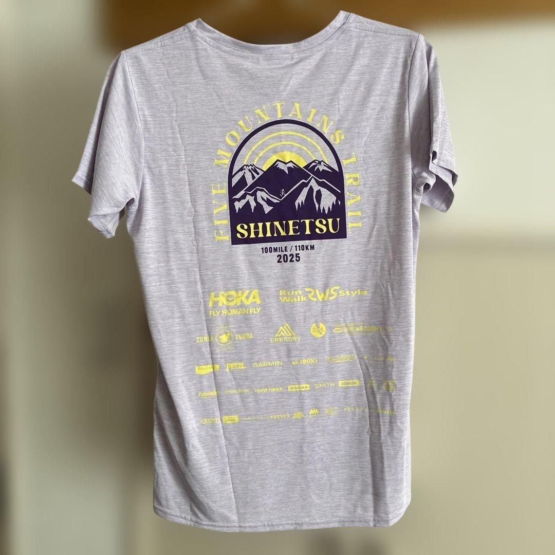 【セット販売のみ】信越五岳2025参加賞Tシャツand会場限定手拭い