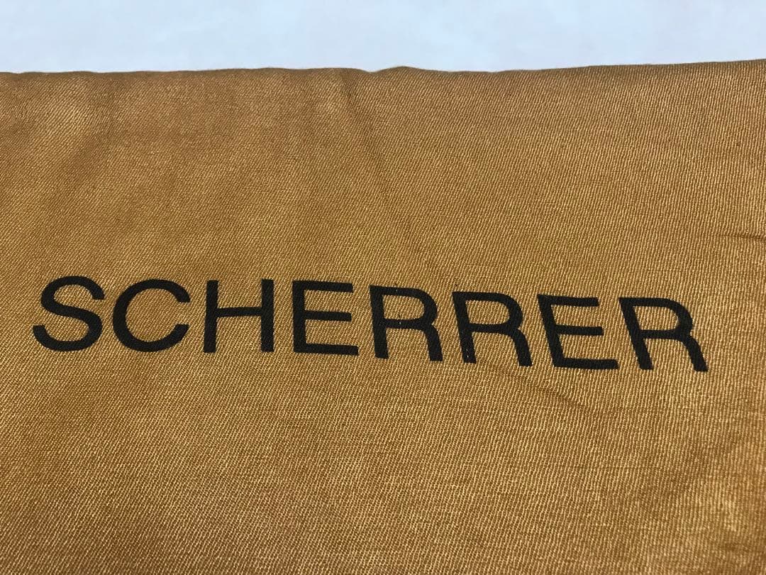 SCHERRER パシュミナシルク ゴールド 大判ストール