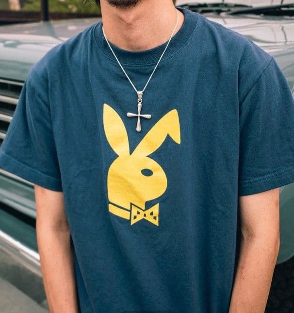 プレイボーイ Bunny Emblem Tee 裏バニー playboy
