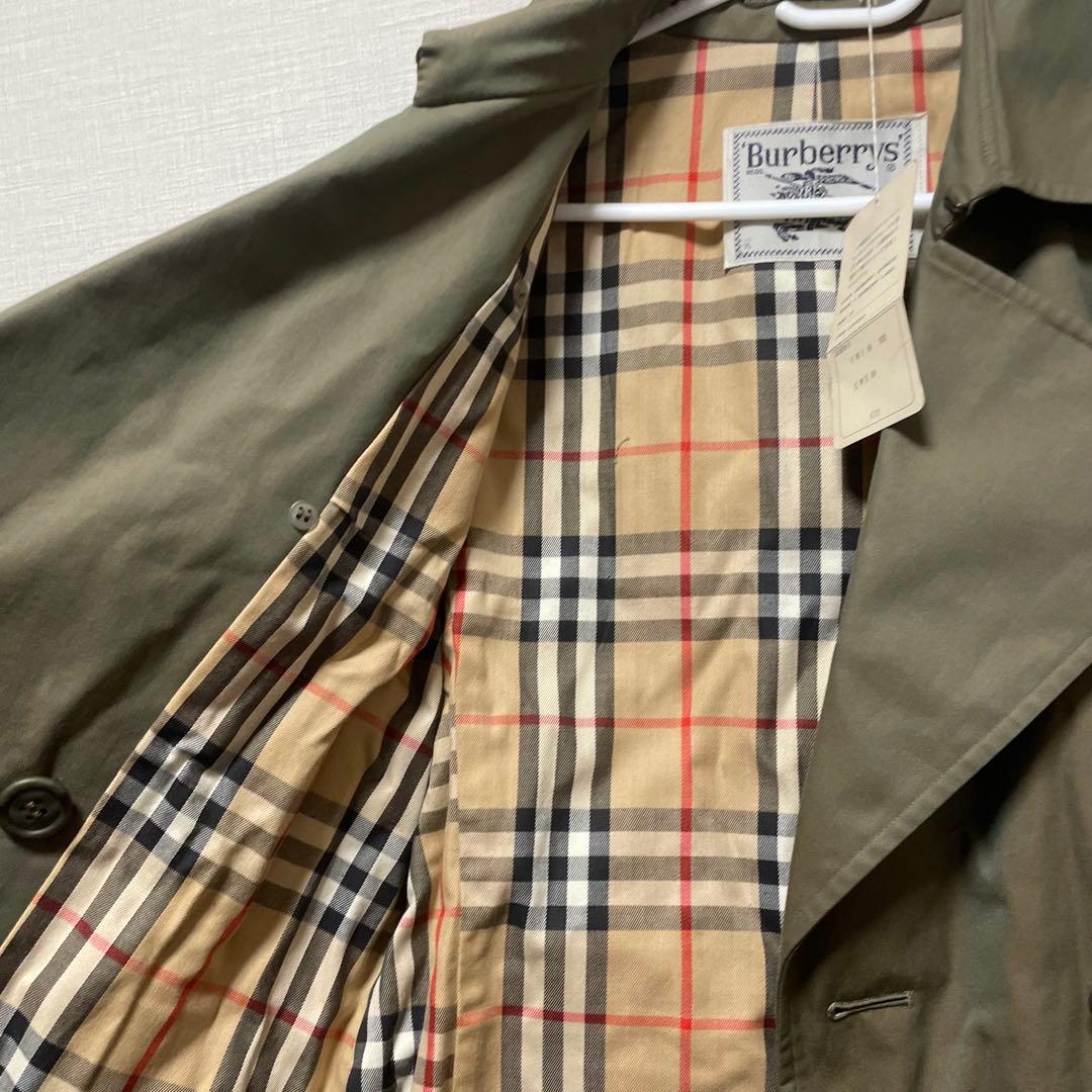 54 【新品タグ付き】Burberry's バーバリーズ トレンチコート 玉虫色