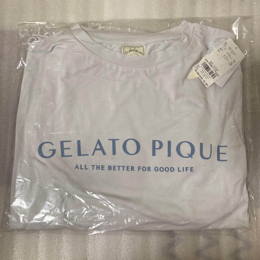 新品　ジェラートピケ　ワンポイントロゴTシャツ&アイス柄ショートパンツ　セット