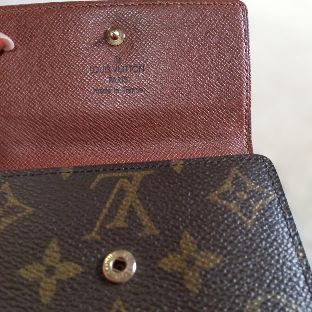 Louis Vuitton 二つ折り財布 ブラウン美品