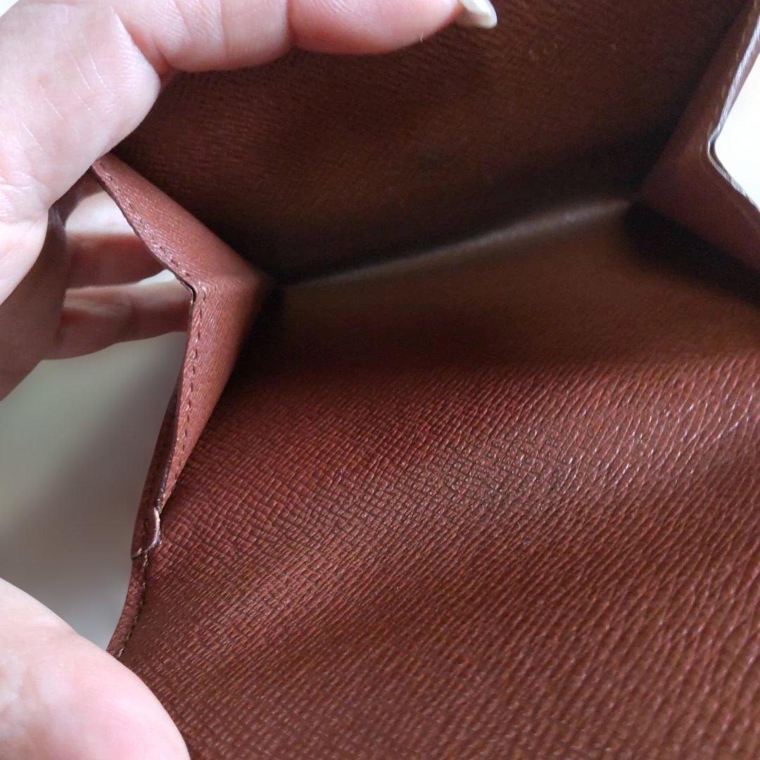 Louis Vuitton 二つ折り財布 ブラウン美品