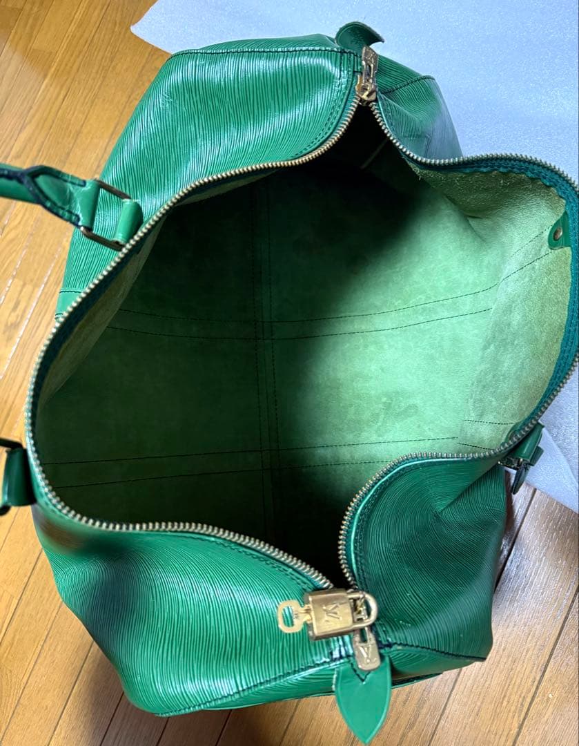 Louis Vuitton エピ キーポル50 M42964 ボストンバッグ