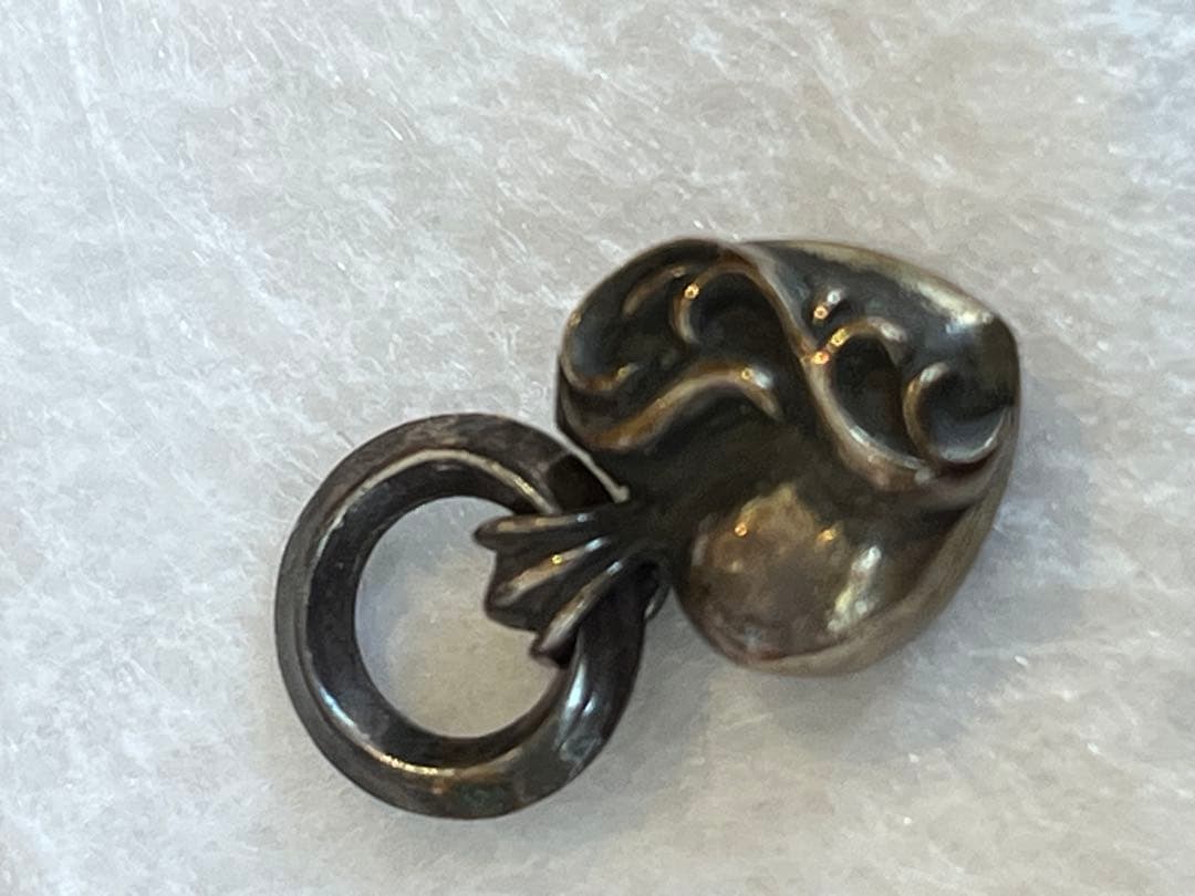 シルバー925 ハート型チャーム CHROME HEARTS