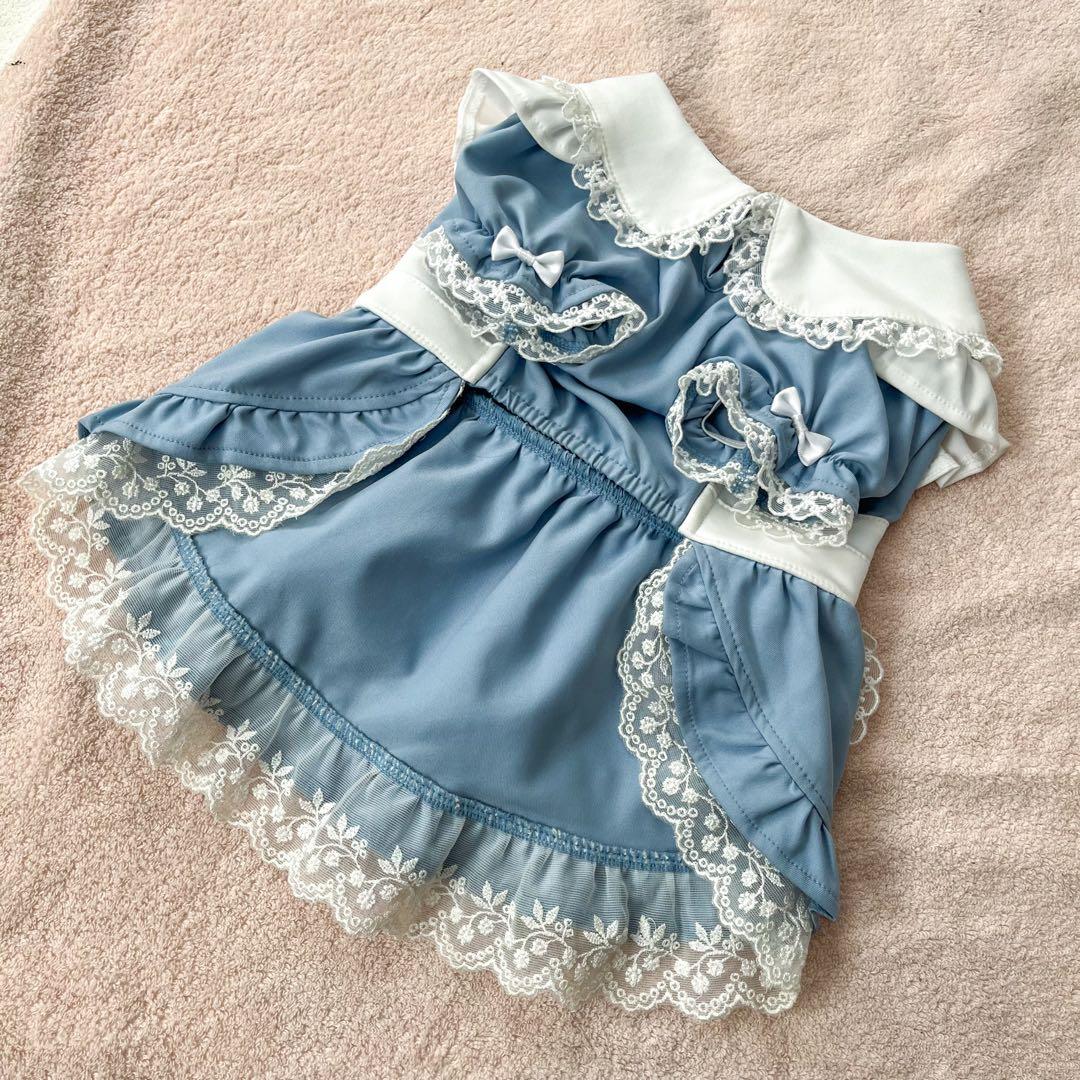 きゃんナナ アリスのワンピース ブルー Lサイズ
