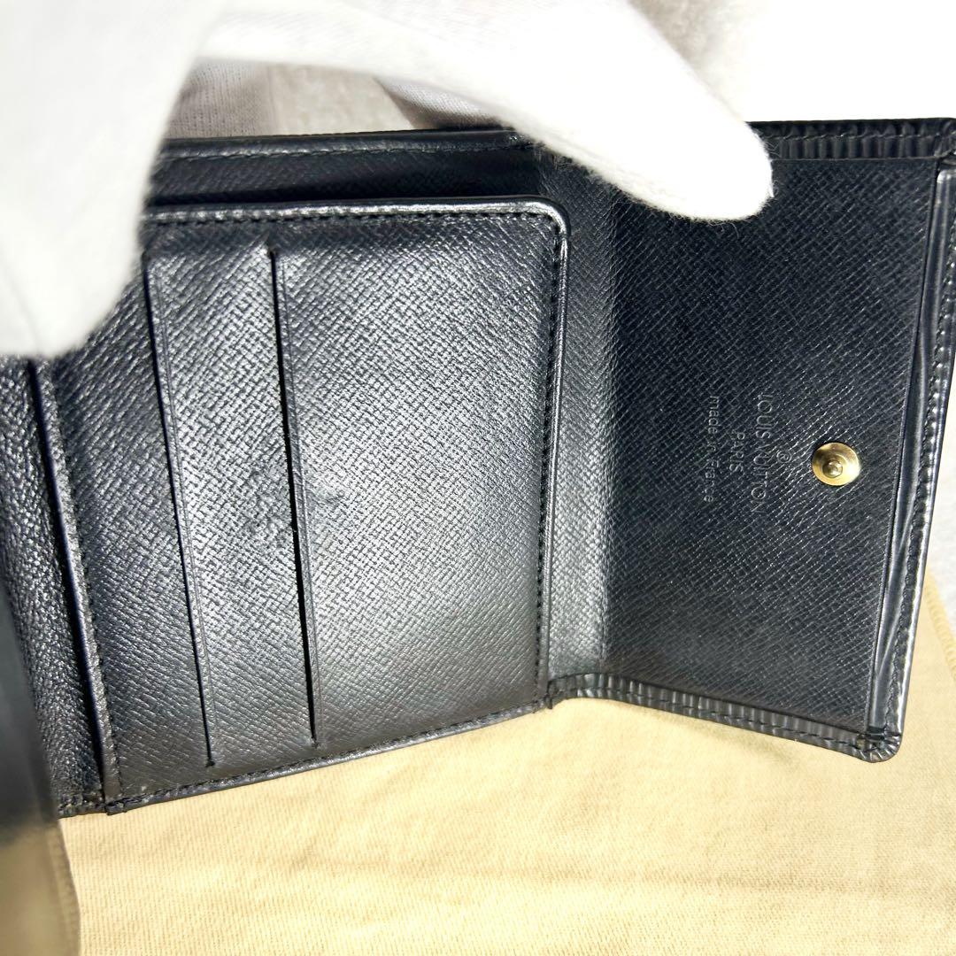 【美品】ルイヴィトン☆エピ ポルトフォイユ エリーズ Wホック 折り財布