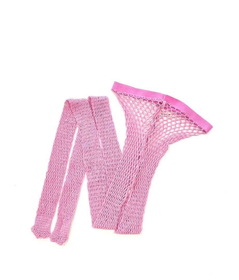 レッグウェア babaco \"FISHNET TIGHTS(CANDY PINK)\"