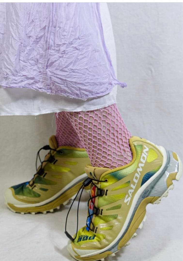 レッグウェア babaco \"FISHNET TIGHTS(CANDY PINK)\"
