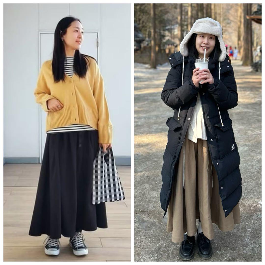 しん様用 美品 BEAMS BOY グラミチ 別注 ギャザー スカート