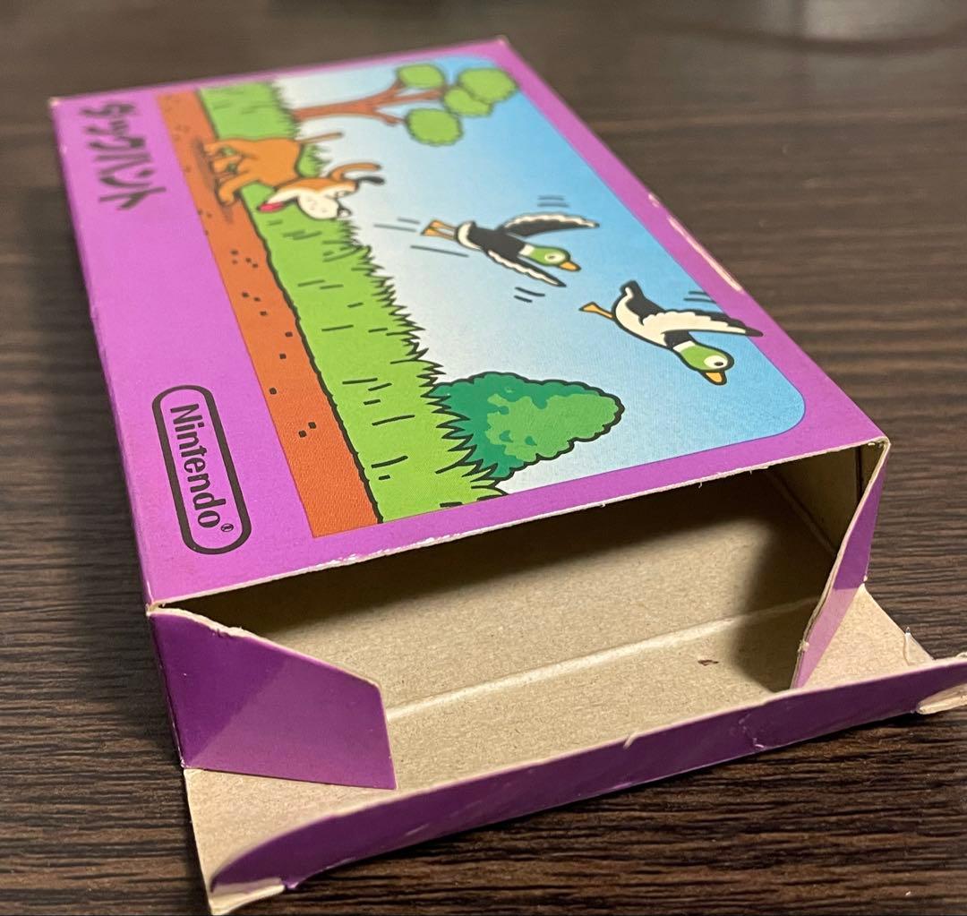 ファミコン　美品　カセット　ダックハント　箱　説明書付き