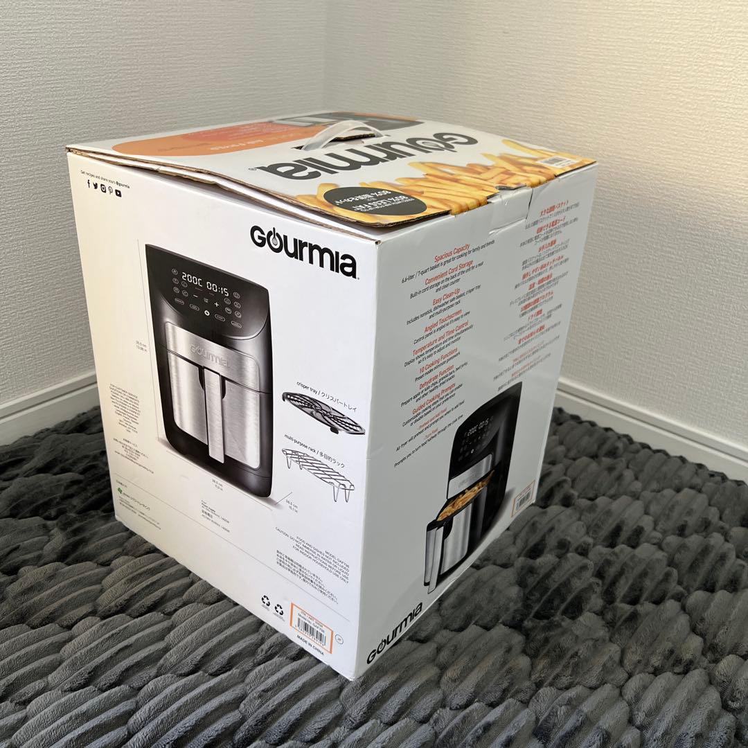 【新品未使用】GOURMIA グルミア　デジタルエアフライヤー GAF798