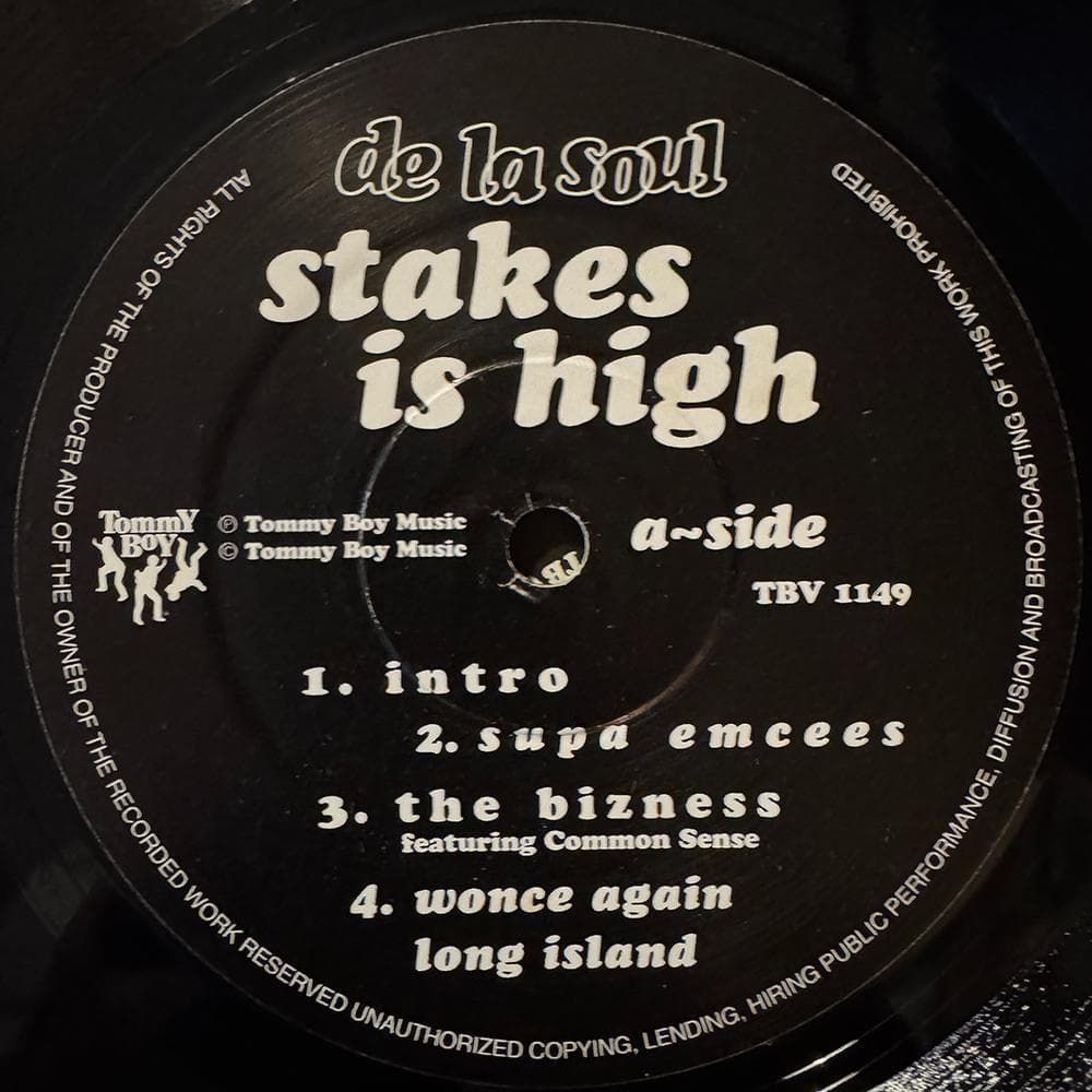 洋楽 De La Soul / Stakes Is High (2LP)
