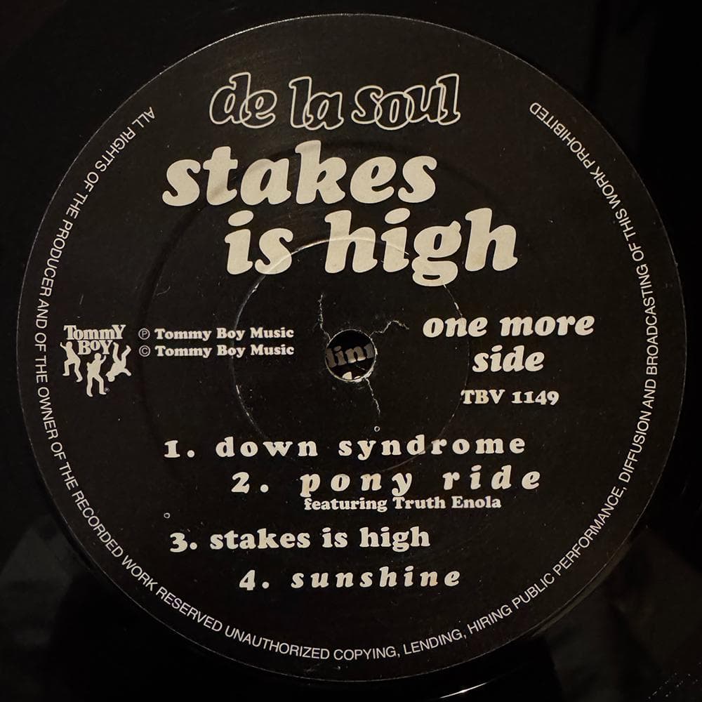 洋楽 De La Soul / Stakes Is High (2LP)