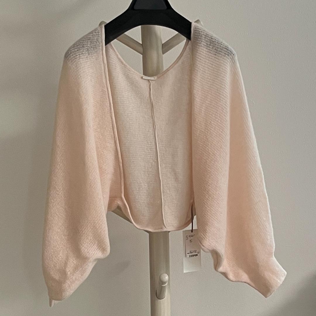 新品未使用　snidel シアーボレロカーディガン　COLAL