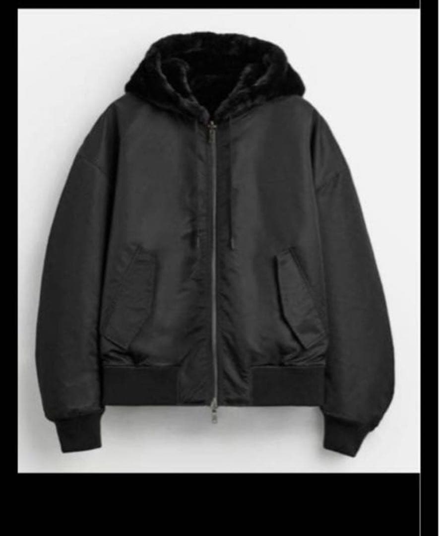 zara リバーシブルボンバージャケット　2025