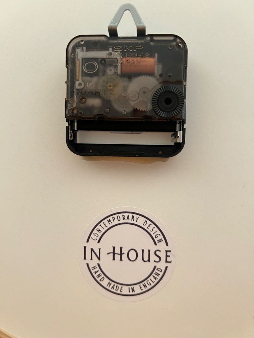 わっしょいです 英国 IN HOUSE 壁掛け時計 30cm