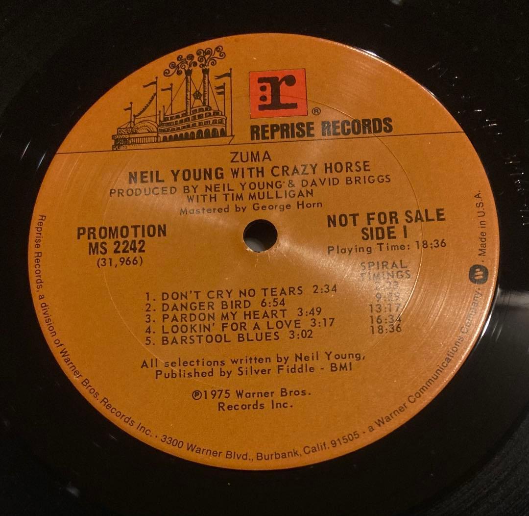 ■究極最高音質USオリジナルプロモ盤■NEIL YOUNG with CRA