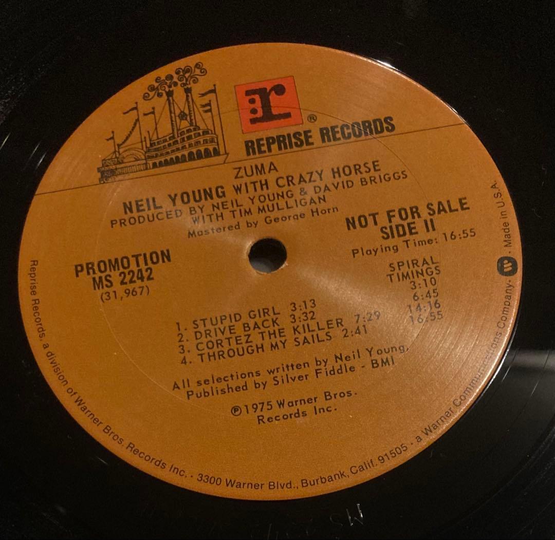 ■究極最高音質USオリジナルプロモ盤■NEIL YOUNG with CRA