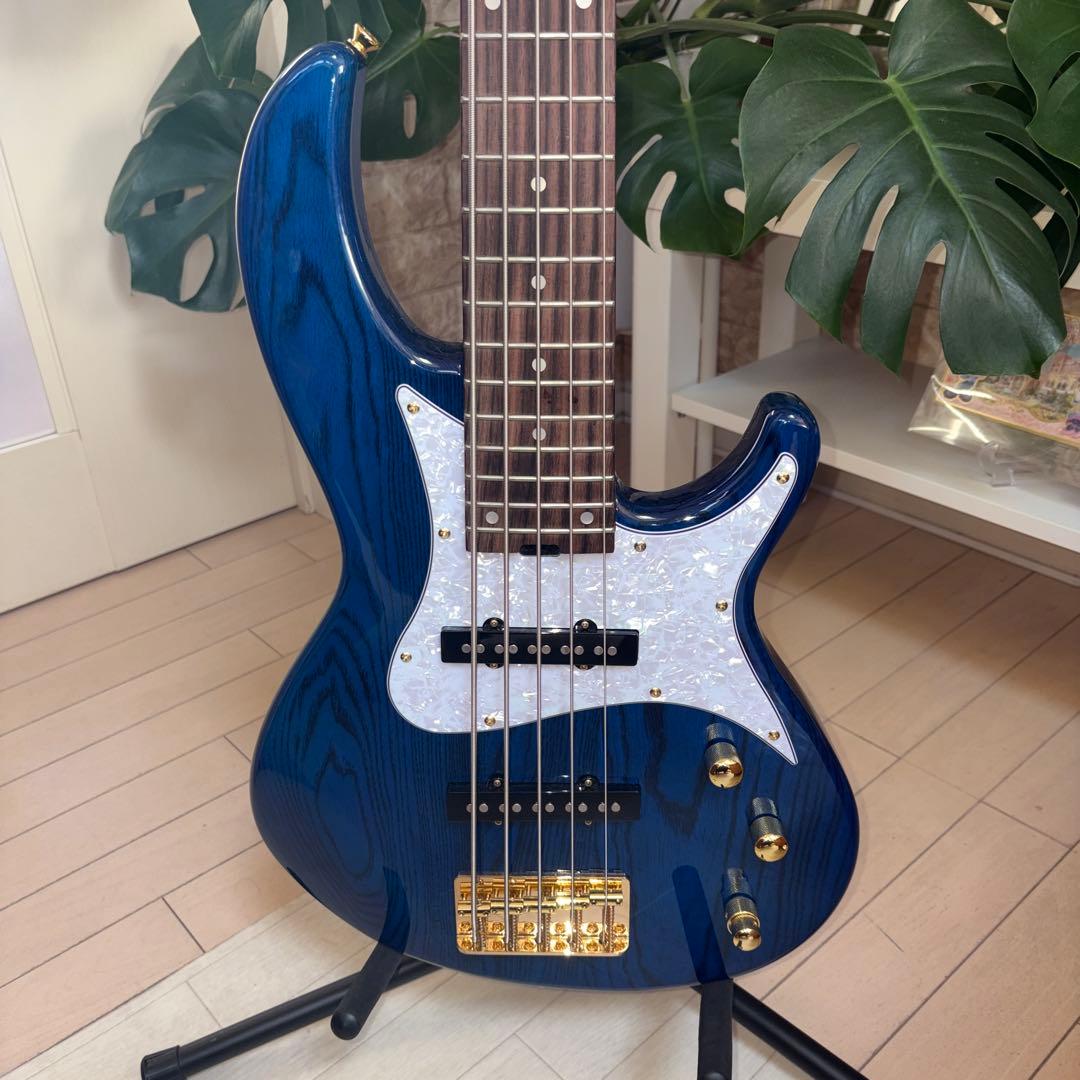 ❤️AriaProII RSB-42AR 5弦ベース美品 チューナー ストラップ
