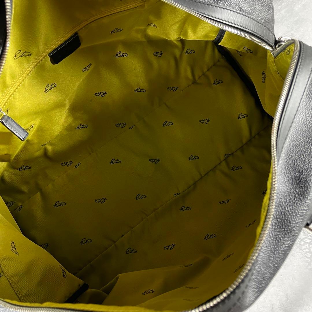 未使用品● ETRO エトロ ペイズリー柄 レザー ボストンバッグ ショルダー