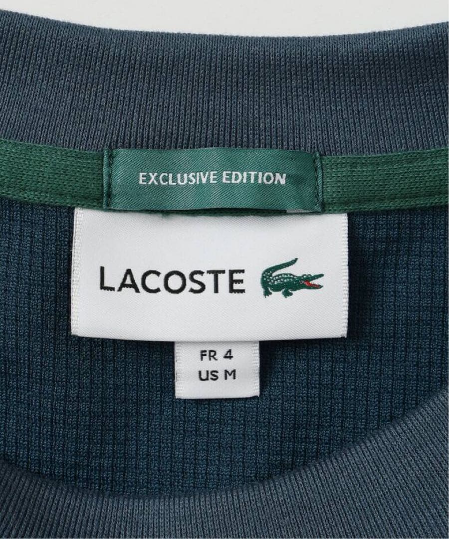 JOURNAL STANDARD LACOSTE ワッフル Tシャツ 4 新品