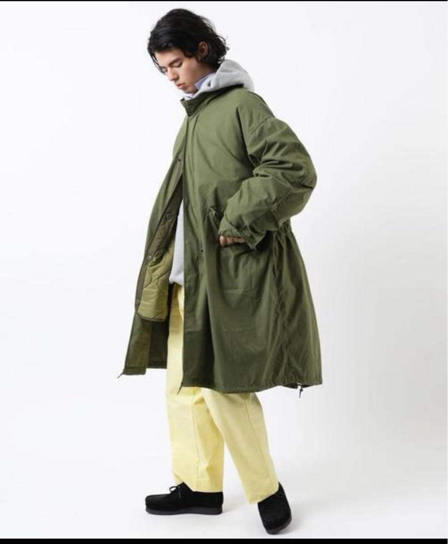 FREAK'S STORE モッズコート　カーキ　Mサイズ