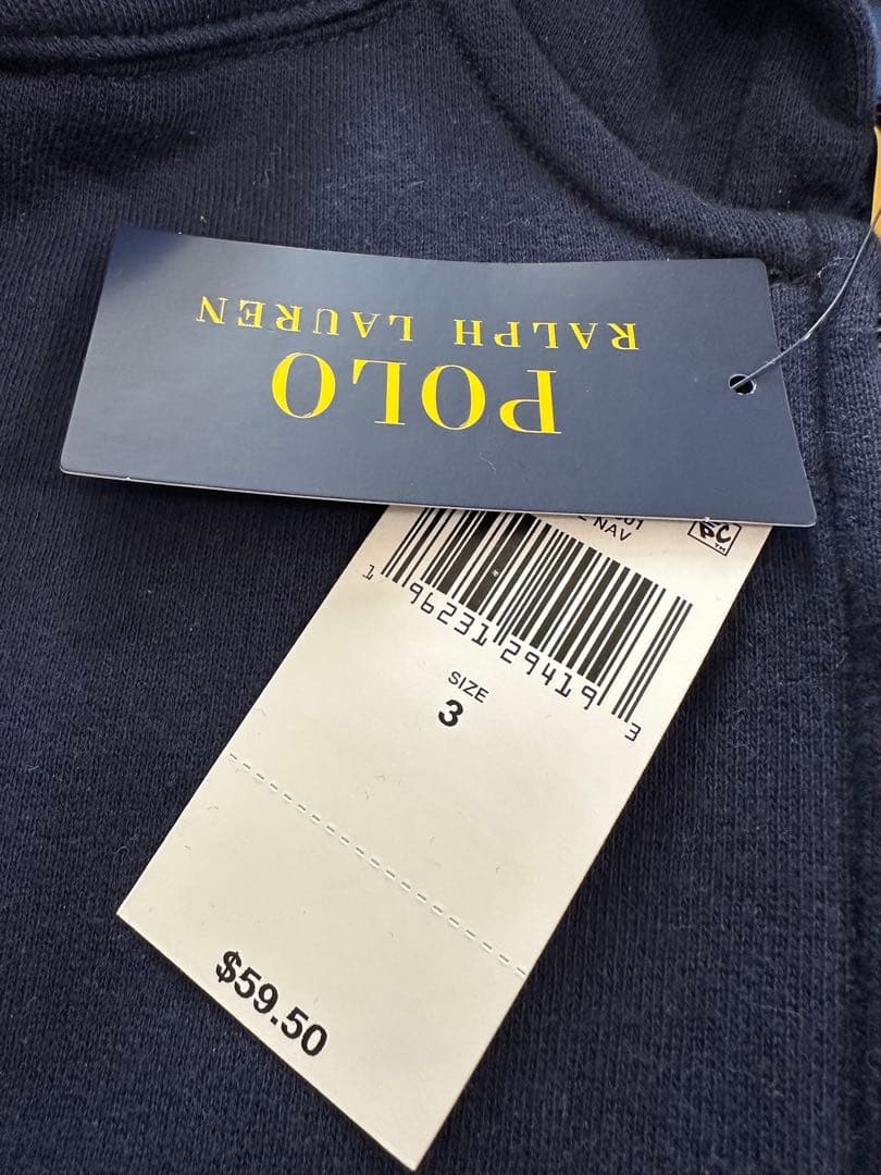 新品⭐︎Polo Ralph Lauren フードスエット セットアップ　3/3T