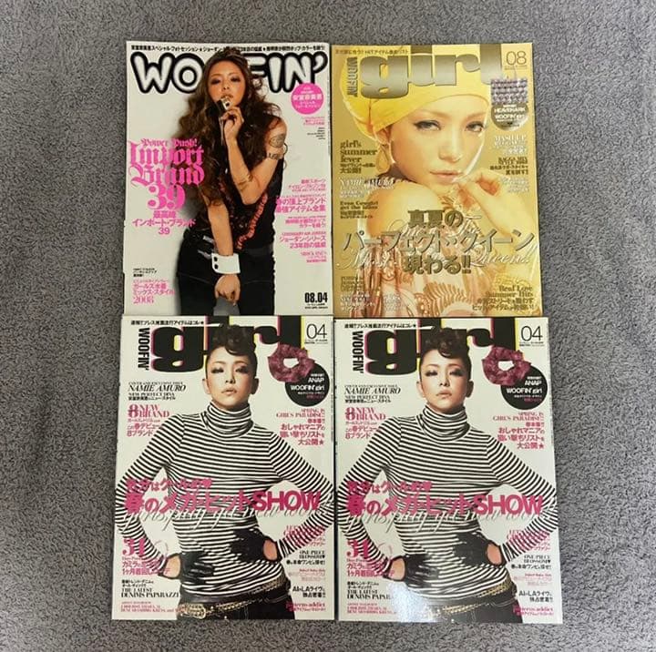 安室奈美恵　woofin'・woofin'girl WWDなど含む9冊セット