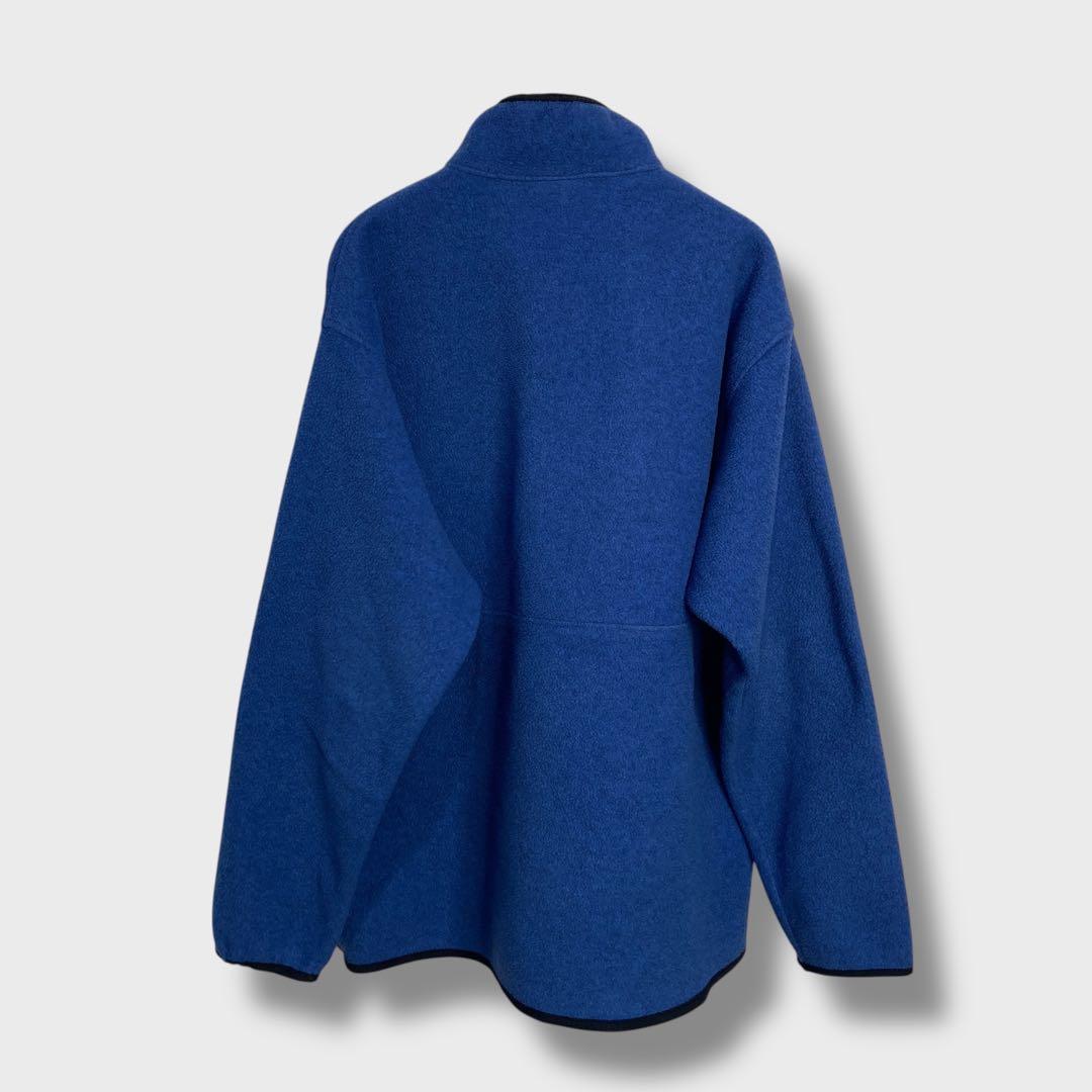 90s☆patagonia☆シンチラハーフジップフリース☆メキシコ製☆青☆XL