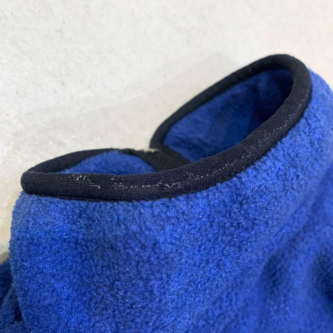90s☆patagonia☆シンチラハーフジップフリース☆メキシコ製☆青☆XL