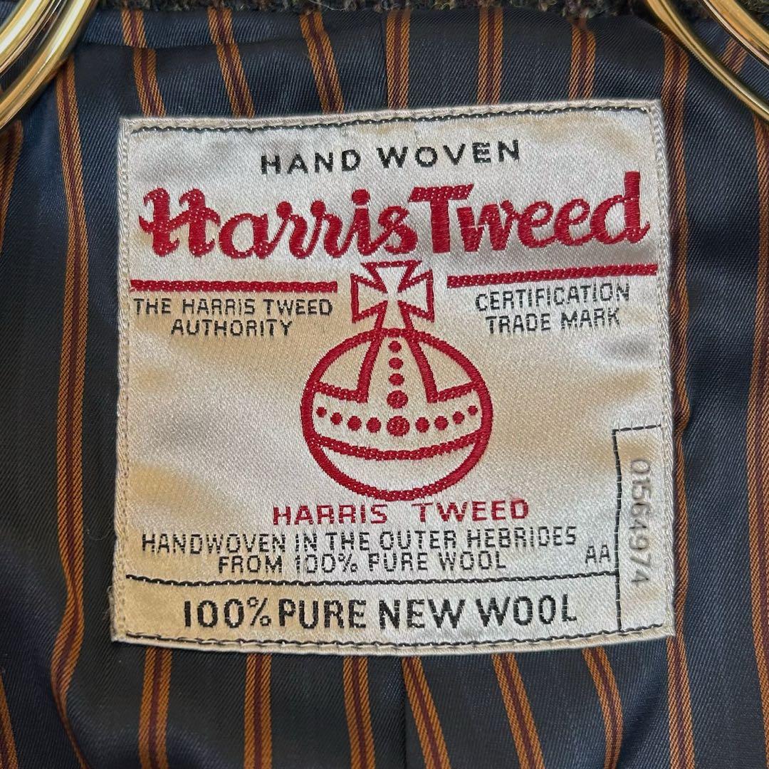 The DUFFER×HarrisTweed ツイード 胡桃ボタン ジャケット
