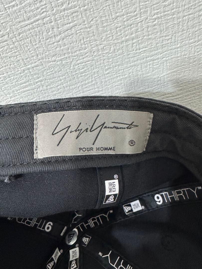 Yohji Yamamoto New Eraコラボキャップ　ミニロゴ