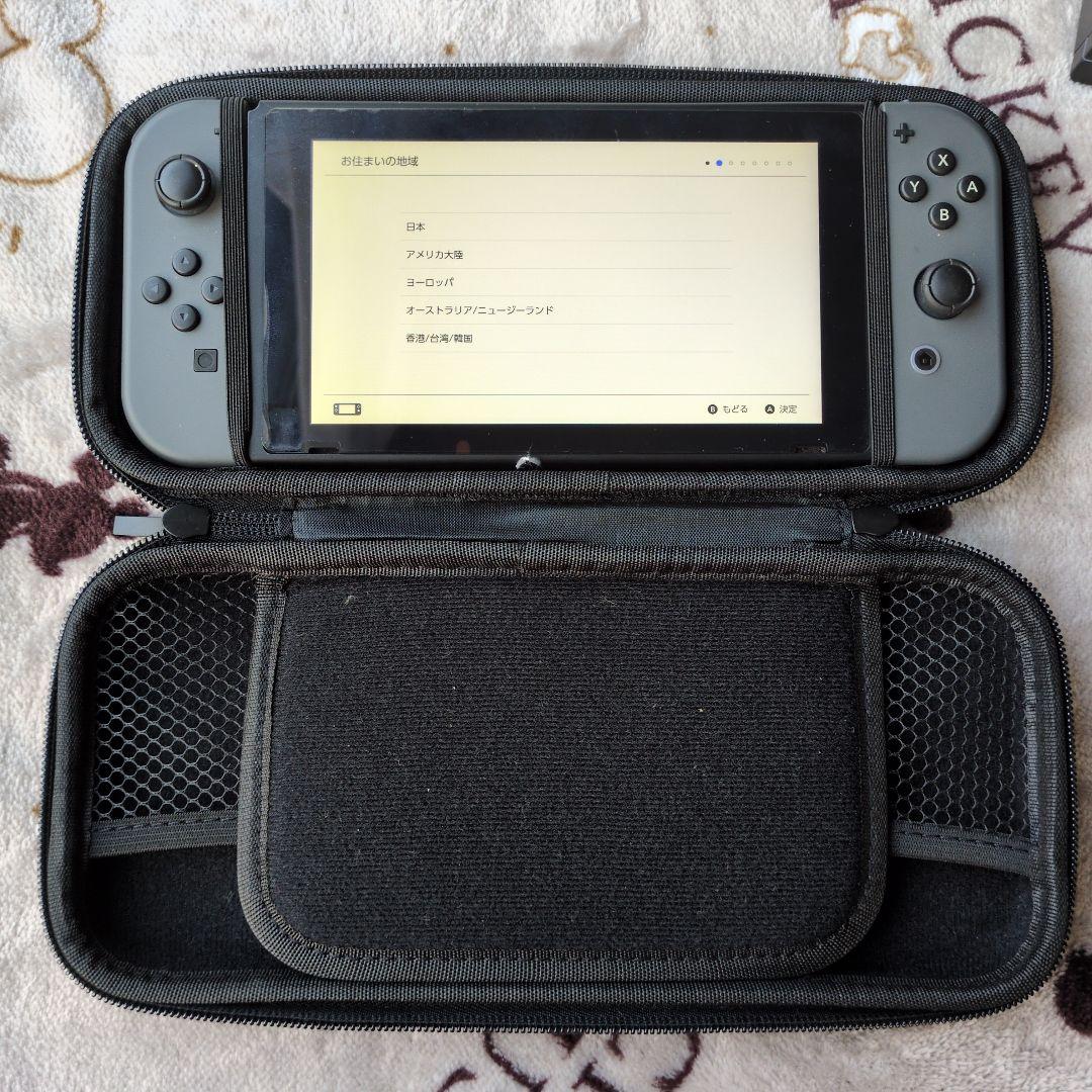 Nintendo Switch ニンテンドースイッチ本体　保護ケース付き