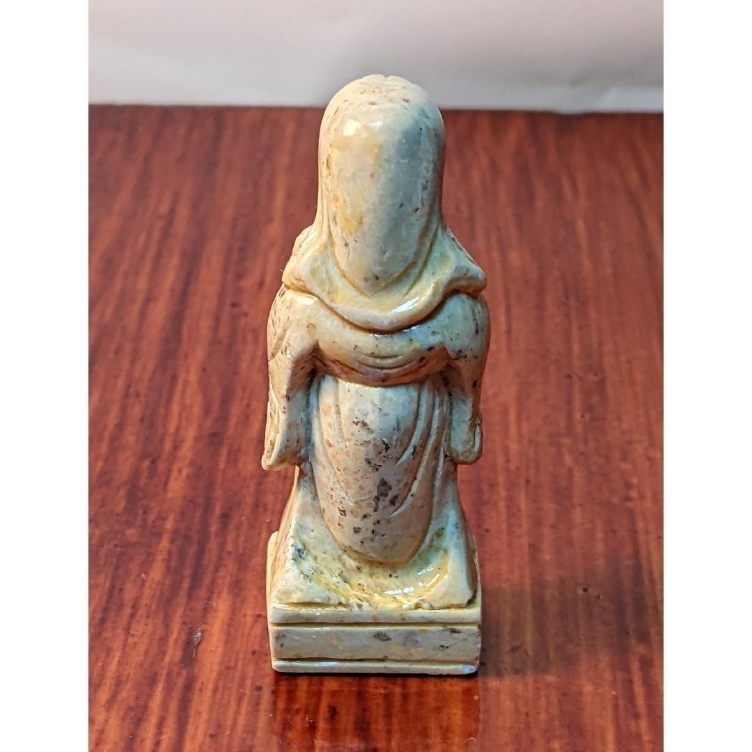 骨董品　石 彫刻 2　仙人 神様 置物