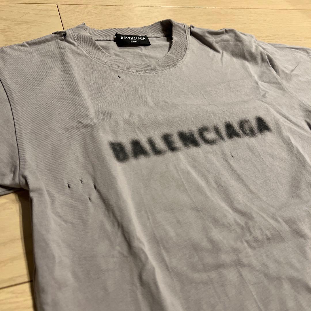 BALENCIAGA UNIFIT グレー Tシャツ