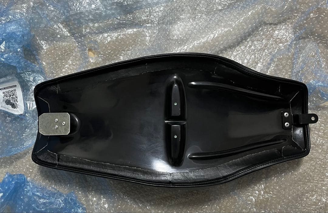 カワサキバイク 250TR用 黒カスタムシートGOODS