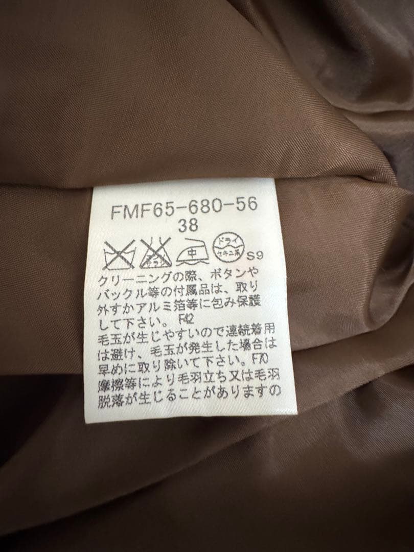 Burberry Blue Label 膝丈ワンピース ブラウン38 美品