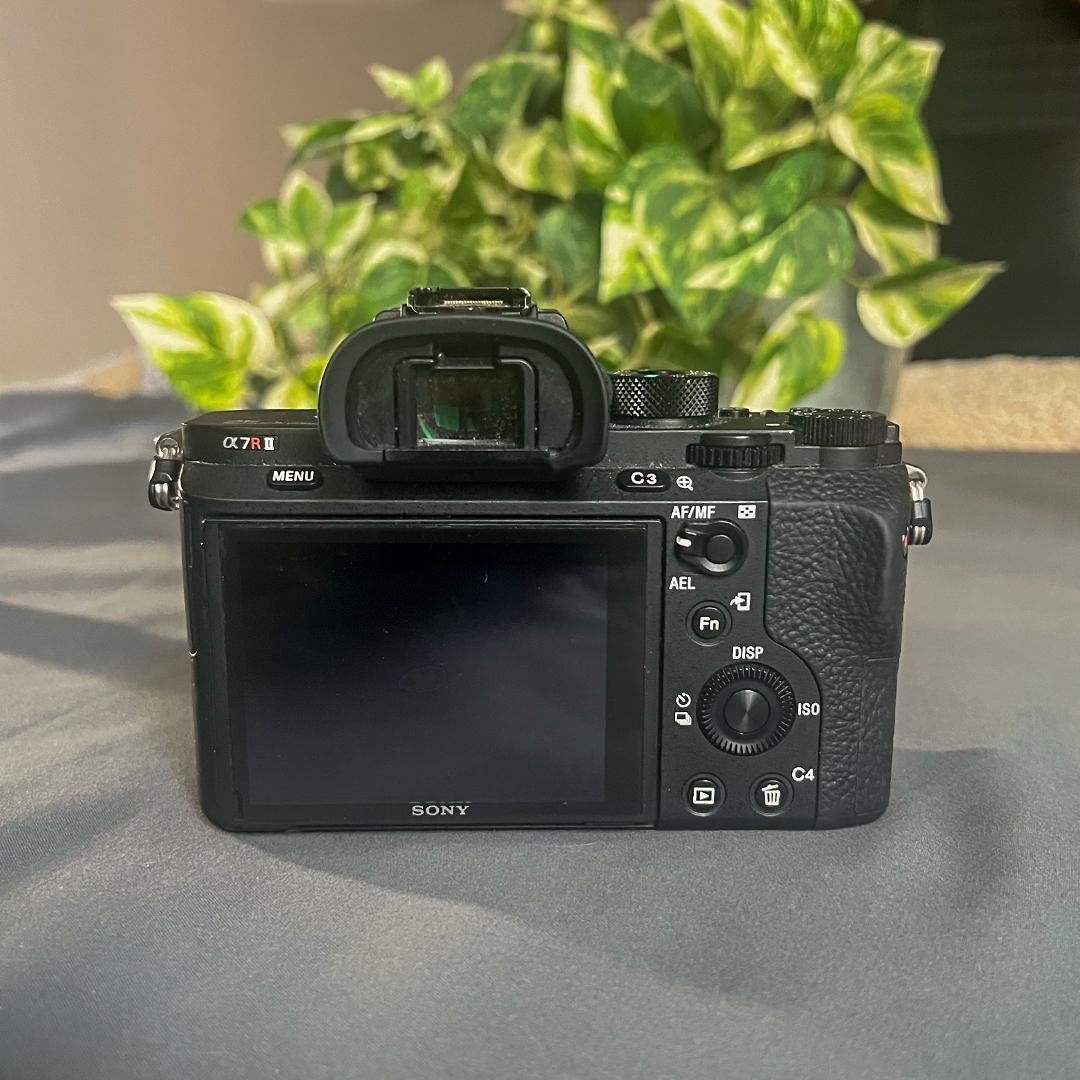 Sony α7R Ⅱ本体+VG-C2EM+純正バッテリー２個+ストラップ+ケース