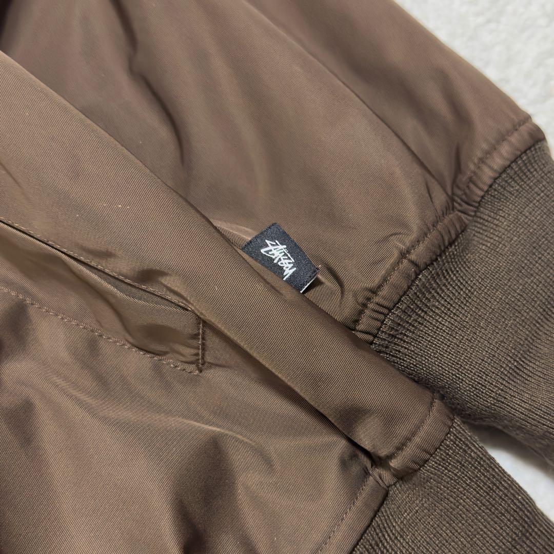 【archive】Stussy Brown MA-1 Bomber-jacket